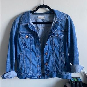 Madewell Women’s “The Jean Jacket” (Size L)